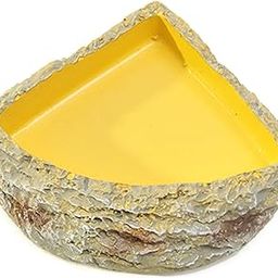 bnf® Reptile Water Bowl Corner Resin Food Dish for Turtle Chameleon Tortoise S | Reptile Supplies-image-64