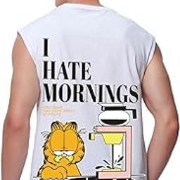 bewakoof Men's Loose Fit Vest-picture-13