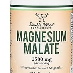 MAGNESIUM MALATE CAPSULES (420 COUNT) - 1,500MG PER SERVING (MAGNESIUM BONDED TO MALIC ACID), THIRD PARTY TESTED, VEGAN FRIENDLY, GLUTEN FREE-image-18