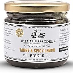 Village Garden Tangy & Spicy Lemon Pickle | 3 Years Fermented | Authentic Taste of Rajasthan | Nimbu Ka Achaar | Tangy & Spicy | No Preservatives | Oil-Free | Homemade Pickle - 300 gms-image-28