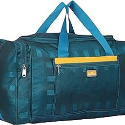 Zylo Polyester 60 litres Duffle Bag | Waterproof Duffel Bag | Luggage Bag with Adjustable Strap - (Turquoise)-image-17