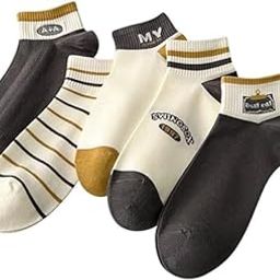 Mens and Womens Socks Ankle Length||Socks for Men combo||Cotton Odour Free ||Office Use Extra Soft material||Every Day Use||Ultra Light Weight-5 Piece combo-image-71
