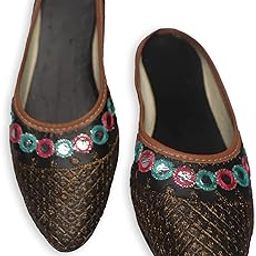 Rajasthani MOJRI for Girls - Designer Handcrafted Sandals for Women-image-23