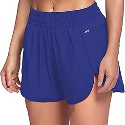 Oysters Women's Sports Shorts With Zip Pocket Quick-Dry Athletic Shorts Sports Elastic Waist-image-34