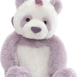 GUND Glitz Pandacorn Plush Stuffed Unicorn Panda Bear Unicorn Stuffed Animal, Plush Toy for Ages 1 and Up, Purple, 9"-14