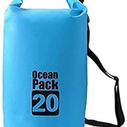Outdoor Ocean Pack Waterproof Dry Bag | PVC Sack Storage Traveling Backpacks Bag for Kayaking, Canoeing River,Trekking Boating, Snowboarding (Multicolor) (20 Liter)-image-73