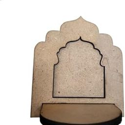 MDF Royal Swirl Tea Light Candle Holder for Painting, Craft, Resin Art, DIY & Gifts - Pack of 10-image-69