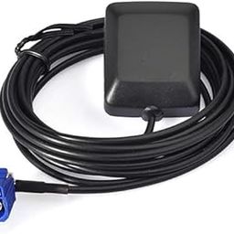 Waterproof Active Navigation GPS Antenna Fakra Blue C Female Right Angle Magnetic Base for Car Stereo Head Unit-image-98