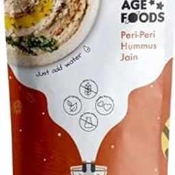 Space Age Foods Ready to Eat Jain Peri Peri Hummus (75g Net Content, 250g When rehydrated)-image-2