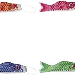 ATORSE 4 Pieces 55cm Japanese Windsock Carp Mark Koi Nobori Sailfish Wind Streamer|Home & Garden|Yard, Garden & Outdoor Living|Garden D?©cor|Windmills & Wind Spinners-image-0