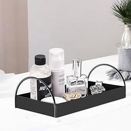 Go Hooked Elegant Iron Vanity Tray Graceful Organization for Your Essentials Stylish Storage Solution Contemporary Iron Vanity Tray with Handles Add a Touch of Glamour-25
