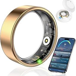 YULUCKGO Smart Ring Sleep Monitoring Fitness Tracker for Women-46