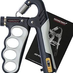 High Activity- Adjustable Hand Grip Strengthener, Hand Gripper for Men & Women for Gym Workout Hand Exercise Equipment to Use in Home for Forearm Exercise, Finger Exercise Power Gripper-image-43