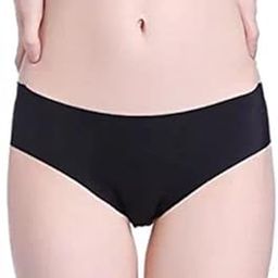 Women's Cotton Briefs (Cotton Bikini Brief_Black_Free Size)-picture-23