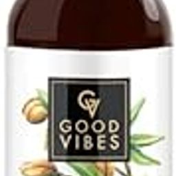Good Vibes Argan Oil Hairfall Control Vitalizing Serum, 50 ml | Frizz Control, Shine, Softening & Strengthening For All Hair Types | No Parabens, No Sulphates, No Animal Testing-image-89