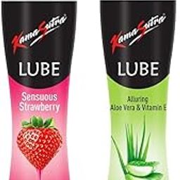KamaSutra Lube Aloe and Vitamin E Personal Lubricant - 50 ml & KamaSutra Lube Strawberry Personal Lubricant - 50 ml-image-8