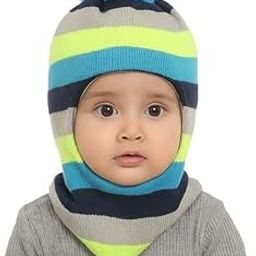 Baby Soft Woolen Monkey Cap for Babies |Warm & Stretchable Full Head Cover Cap for Boys & Girls (6 Months to 4 Years)-image-101