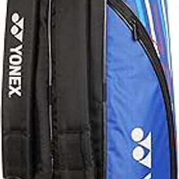 Yonex Stylish Badminton Kit-Bag |Double Zipper Compartment for Storage of 6 Rackets and Clothes|Side Pocket |Back Straps |Accessories Compartment |Made in India-picture-27