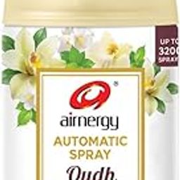 Airnergy Air Freshener Refill | Oudh Fragrance | 300ML | 3200 Sprays | For Homes, Offices, Restaurant, Hotel, Mall, Saloon, Showrooms | Fits All Standard Dispensers except 225ml Dispensers-image-81