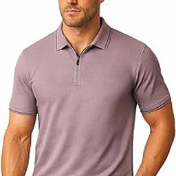 Men's Premium Zipper Polo T-Shirt for Men – Stylish & Comfortable-image-113
