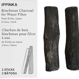 Binchotan Charcoal - Water Purifying Sticks for Great-Tasting Water from Kishu, Japan - Each Stick Filters up to 2 Liters of Water - 2 Sticks-image-31
