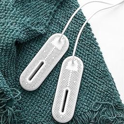 MERISHOPP Electric Shoe Dryer Warmer for Cotton Slipper Shoes Snow Boots Sneaker White-image-4