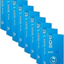 Skore Blues Condoms - 10 Pieces (Pack of 8)-15