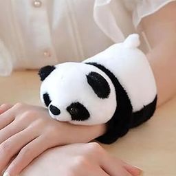 Cute Panda Plush Toy, Soft Stuffed Animal Wrist Rest, Black and White (7inch) (Pack of 1)-image-88