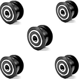 Robocraze Openbuilds Smooth Idler Bearing Pulley H Groove Wheel (Pack of 5)-image-51