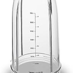 Replacement Blender Cup, 950ml, Compatible with Nutribullet 600W/900W Series, Clear Glass with Measurement Markings|| oem product||imported piece||1 big glass only without extractor||match and buy-picture-18