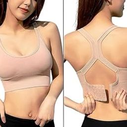 Women's Spandex High Impact Padded Non Wired Racer Back Sports Bra for Gym, Cardio, Zumba and Yoga | Everyday Active Wear for Girls | Size M to 2XL-image-50
