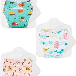 SuperBottoms Freesize UNO SuperSoft Cloth Diaper (with Velcro) | Reusable, Adjustable Cloth Diaper for Babies | Dry Feel Comfort | Fits from 3 Months to 3 Years | Washable & Rash-Free | Pack of 3-picture-25