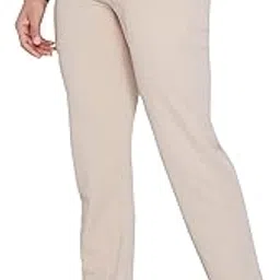 divisive Men's Regular Fit Poly Lycra Knitted Stretchy Formal Trouser-picture-0