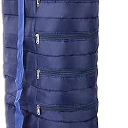 Parachute Unisex Shoe Box | Hanging Shoe Storage & Organizer Travel Accessories Kit Strapy 5 Zipper Blue_Pack of 1-image-37
