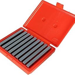 kimllier 9 Pairs 1/4 x 6 Inch Steel Parallel Set Precision Gage Gauge Block-picture-8