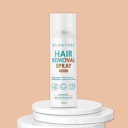 Glamveda Hair Removal Spray for Women & Men | Removes Body Tan | Painless & Irritation Free Body Hair Removal for Chest, Legs, Arms, Hands, Underarm & Back (200 ML)-image-91