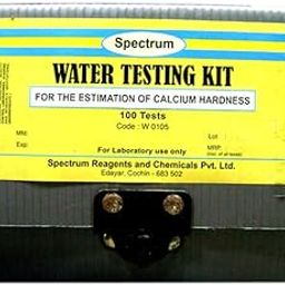 SPECTRUM WATER TESTING KIT FOR THE ESTIMATION OF CALCIUM HARDNESS (100 TEST)-50