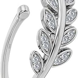 925 Silver Toe Ring for Women | 92.5 Sterling Silver Adjustable Contemporary Style & Stunning Shine | Single Piece Only -TRS-041-image-48