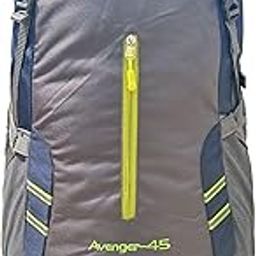 Rucksack Bag 45 Litres Trekking Bag Grey& Blue Rucksack - 45 L (Grey, Blue)-image-45