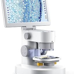 Etzin Biomicroscope 1200X with 9-inch IPS Touch Screen Meaure and Edit 1080P Triple Camera STEM Digital Microscope for Adult and Child Home Education Compatible with Windows Mac -EPL-1046IM.-image-8