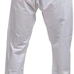 Men's Loose fit White Cotton Aligarhi Pyjama Bottom | White Cotton Plain/Saada Pyjama | Cotton Pajama for Men | Home Wear | Casual Wear-image-98