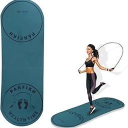 Panfikh 8mm Curve Yoga Mat for Women & Men - Extra Large, Anti-Skid, Water-Resistant Exercise Mat for Men for Home Gym and Outdoor Workouts Yoga Mat Thick with Yoga Mat Strap (Green)-image-54