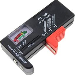 Bellveen Battery Tester for AA/AAA/C/D/9-volt Rectangular and Button Cell Batteries (Black)-5