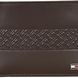 Men RFID Protected Nuevo Passcase Wallet - Brown, No. of Card Slot: 12-53