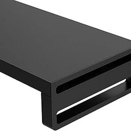 HEAVENGLOW Metal Laptop Monitor Desk Stand Computer Riser Support Table Desk Organizer-17