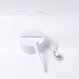 Praxent Creative Visualization 3D Acrylic Decorative Lamp with Pen – LED Light for Home, Office, and Desk Decor-10
