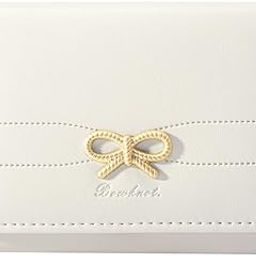 Wallets Girls Cute Coquette Bow Small Wallet Aesthetic Card Holder ID Window Purse for Women, CREAM, Coquette-image-32