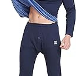 Mens Thermal Basic Set for Winter wear (Upper+Lower)| Round Nack | Long Sleeve | Fit to Comfort | Extra Warm in Side Layer | Authentic Product | for Chilled Weather Thermal |-42