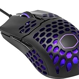 Cooler Master MM711 RGB-LED USB Lightweight 60g Wired Gaming Mouse - 16000 DPI Optical Sensor, 20 Million Click Omron Switches, Smooth Glide PTFE Feet, and Ambidextrous Honeycomb Shell, Black-20