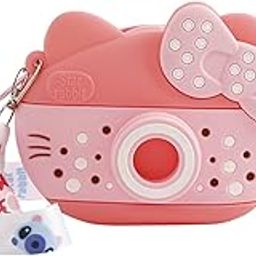 syga Girls Cute Cartoon Camera-Shaped Kids Shoulder Bag – Soft Silicone Crossbody Bag with Adjustable Strap for Girls-picture-35